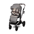 Passeggino GLORY 2in1+ADAPTERS con cestino estivo OPALINE Grey